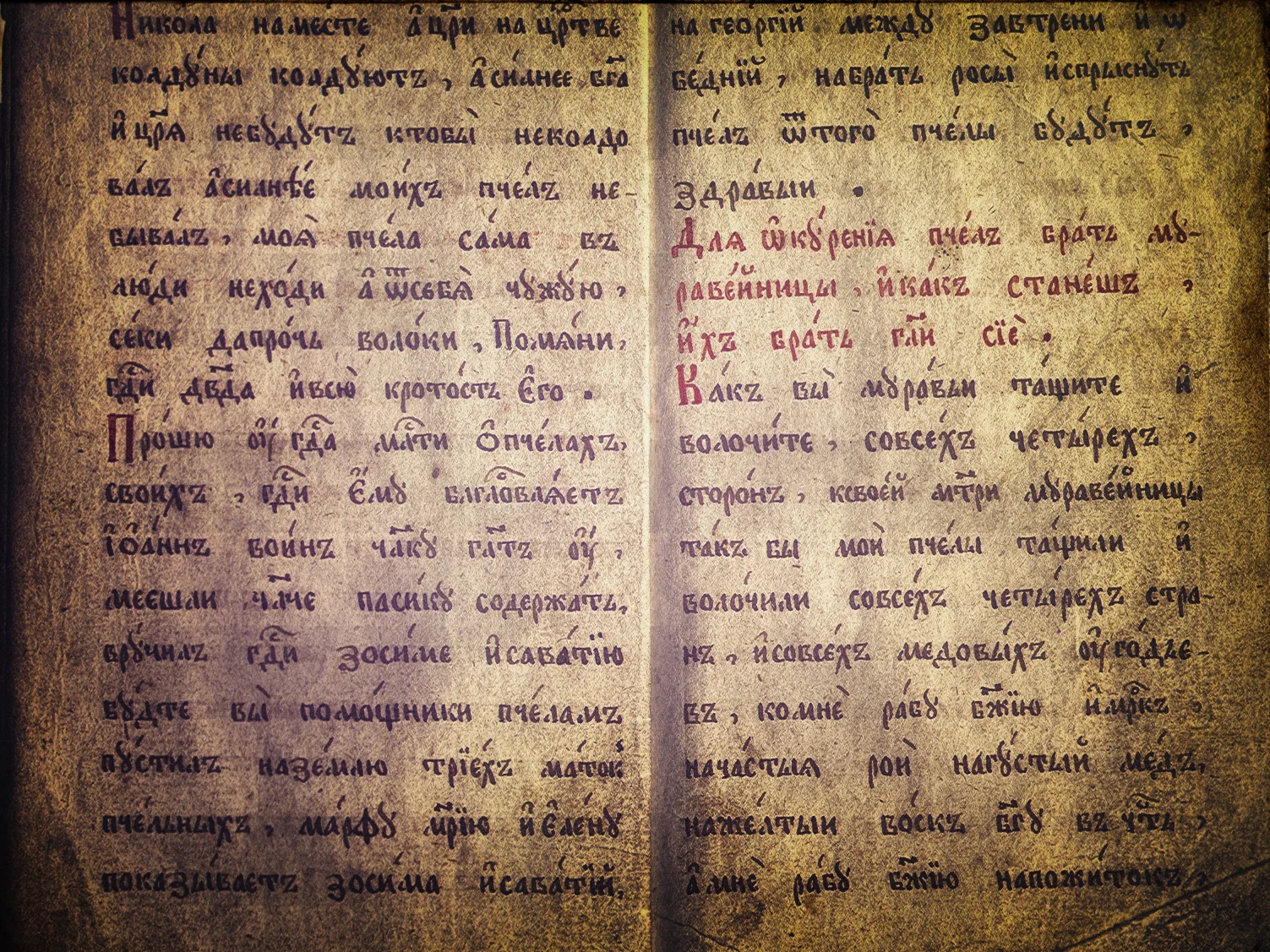 Замовы пра пчол