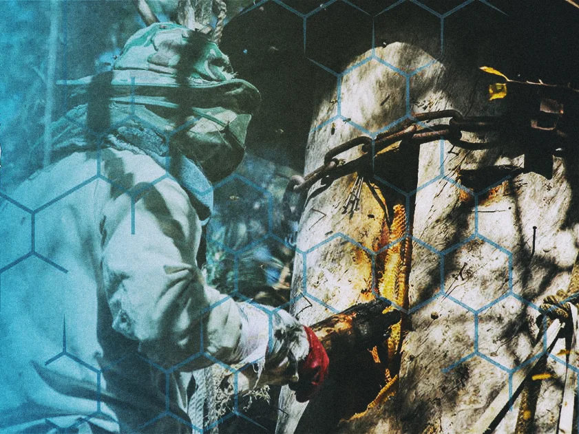 Бортнік і пчолы