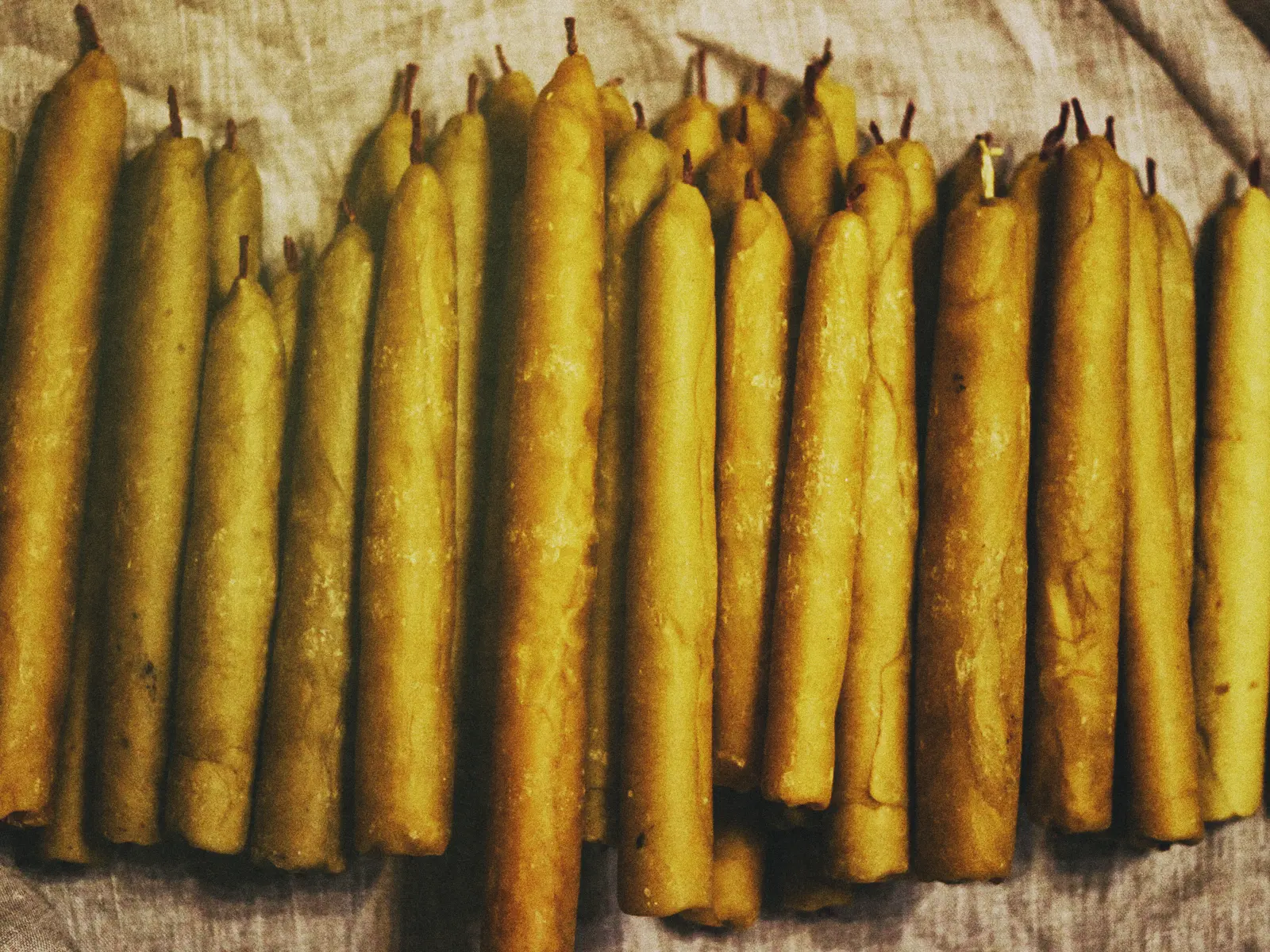 Свечы з воска